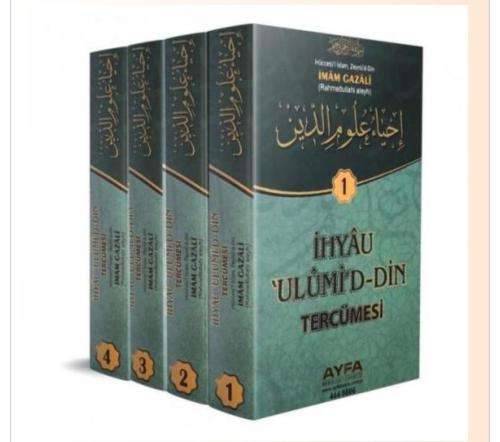 İhyau ulumiddin 4 cilt imam gazali